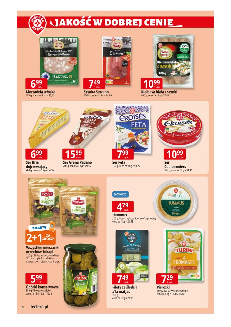 Gazetka E-leclerc 06/10/2026 – 17/10/2026 - gazetki promocyjne str. 8