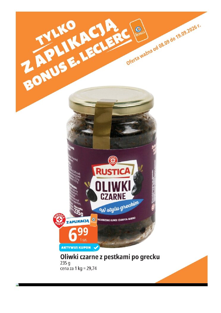 Gazetka E-leclerc 08/09/2026 – 19/09/2026
