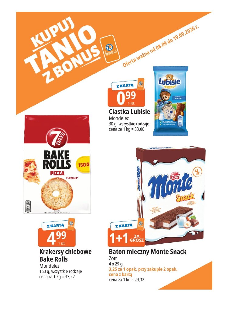 Gazetki promocyjne – słodycze - gazetki promocyjne str. 44