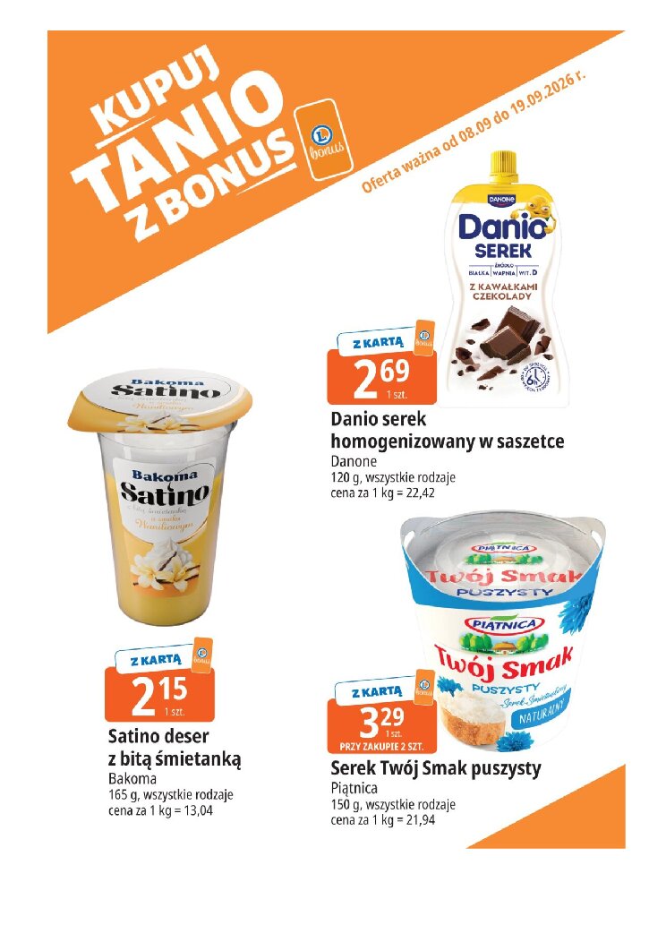 Gazetki promocyjne – słodycze - gazetki promocyjne str. 45