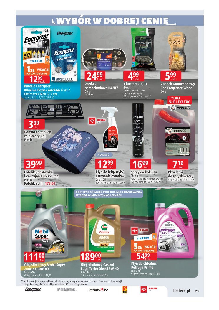 Gazetka E-leclerc 11/08/2026 – 22/08/2026 - strona 23