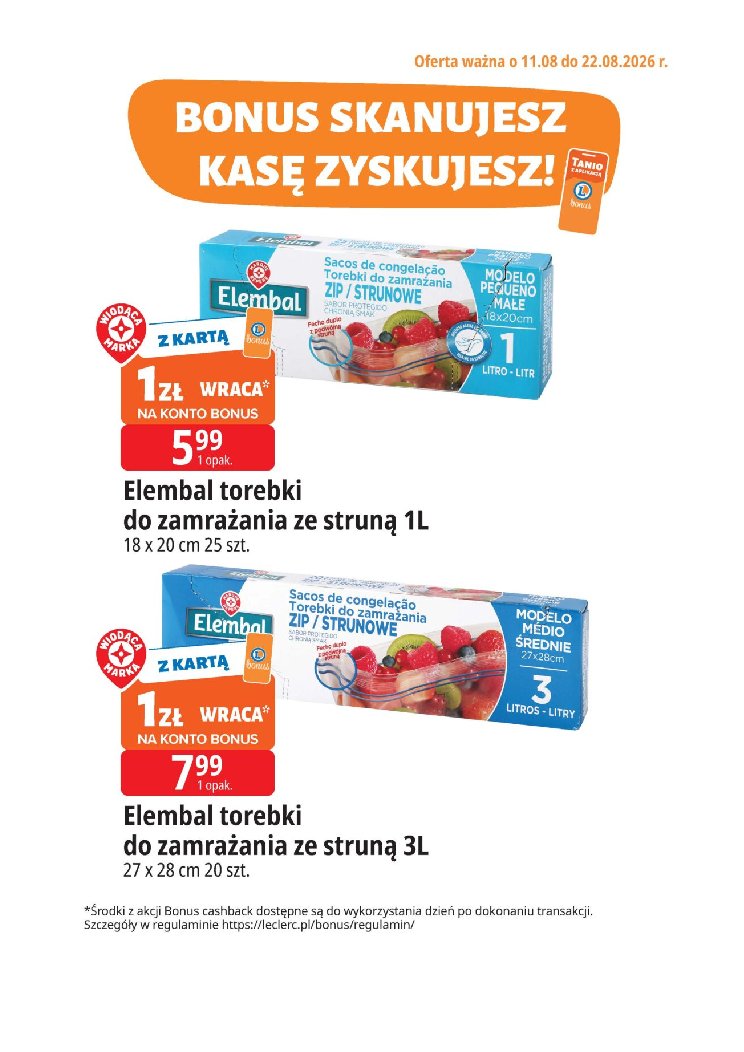 Gazetka E-leclerc 11/08/2026 – 22/08/2026 - strona 18