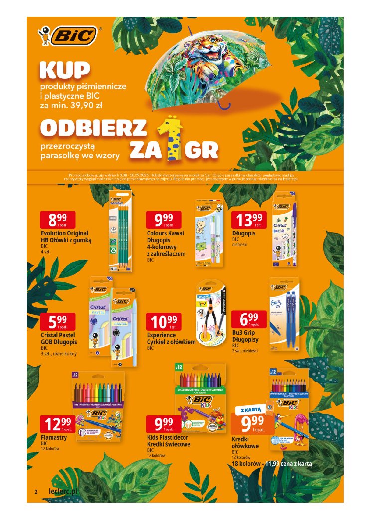 Gazetka E-leclerc 11/08/2026 – 31/08/2026 - strona 2