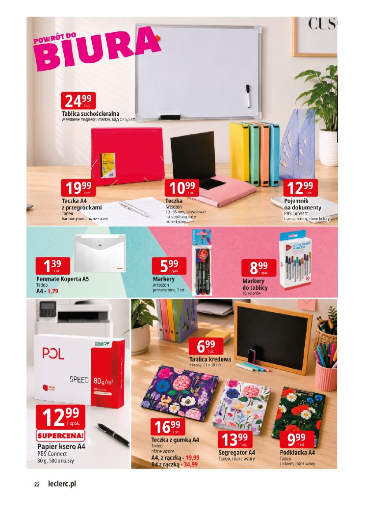 Gazetka E-leclerc 11/08/2026 – 31/08/2026 - strona 22