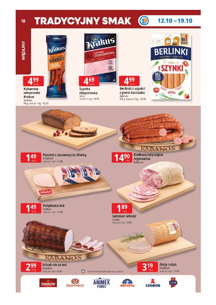 Gazetka E-leclerc 12/10/2026 – 19/10/2026 - gazetki promocyjne str. 10