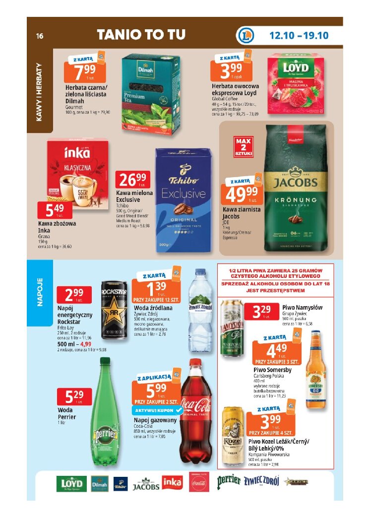 Gazetka E-leclerc 12/10/2026 – 19/10/2026 - gazetki promocyjne str. 16