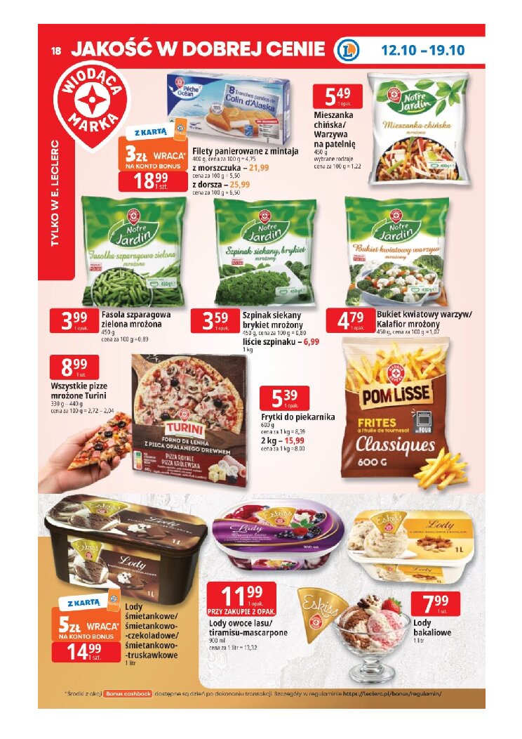 Gazetka E-leclerc 12/10/2026 – 19/10/2026 - gazetki promocyjne str. 18