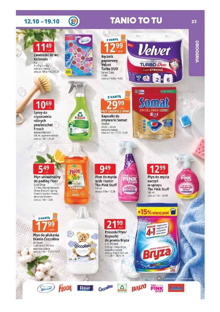 Gazetka E-leclerc 12/10/2026 – 19/10/2026 - gazetki promocyjne str. 23