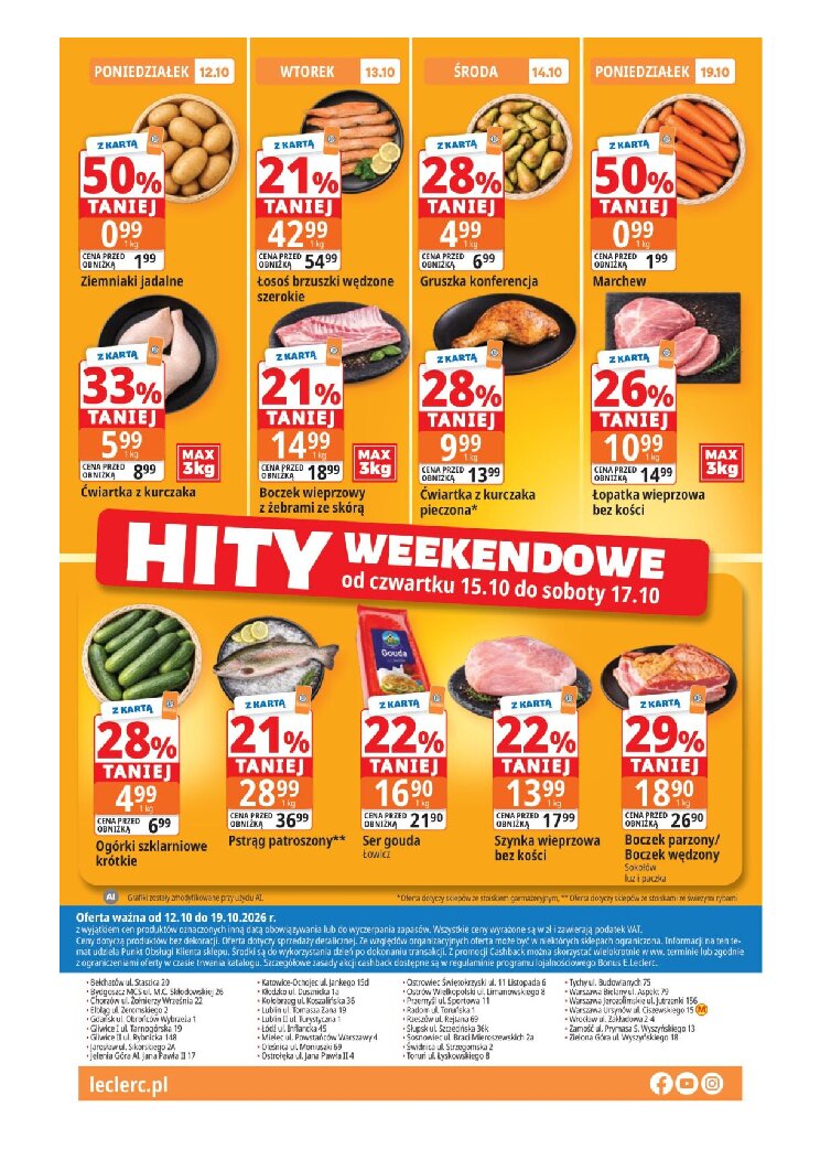Gazetka E-leclerc 12/10/2026 – 19/10/2026 - gazetki promocyjne str. 28