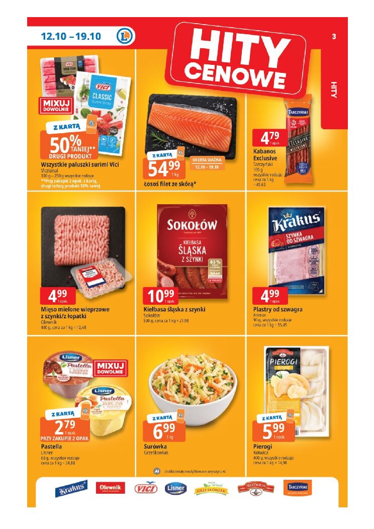 Gazetka E-leclerc 12/10/2026 – 19/10/2026 - gazetki promocyjne str. 3