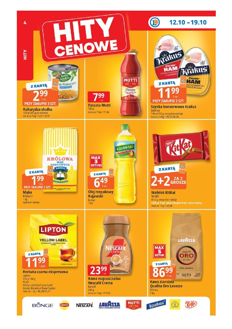 Gazetka E-leclerc 12/10/2026 – 19/10/2026 - gazetki promocyjne str. 4
