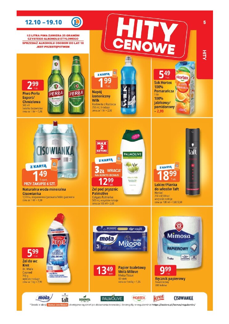 Gazetka E-leclerc 12/10/2026 – 19/10/2026 - gazetki promocyjne str. 5