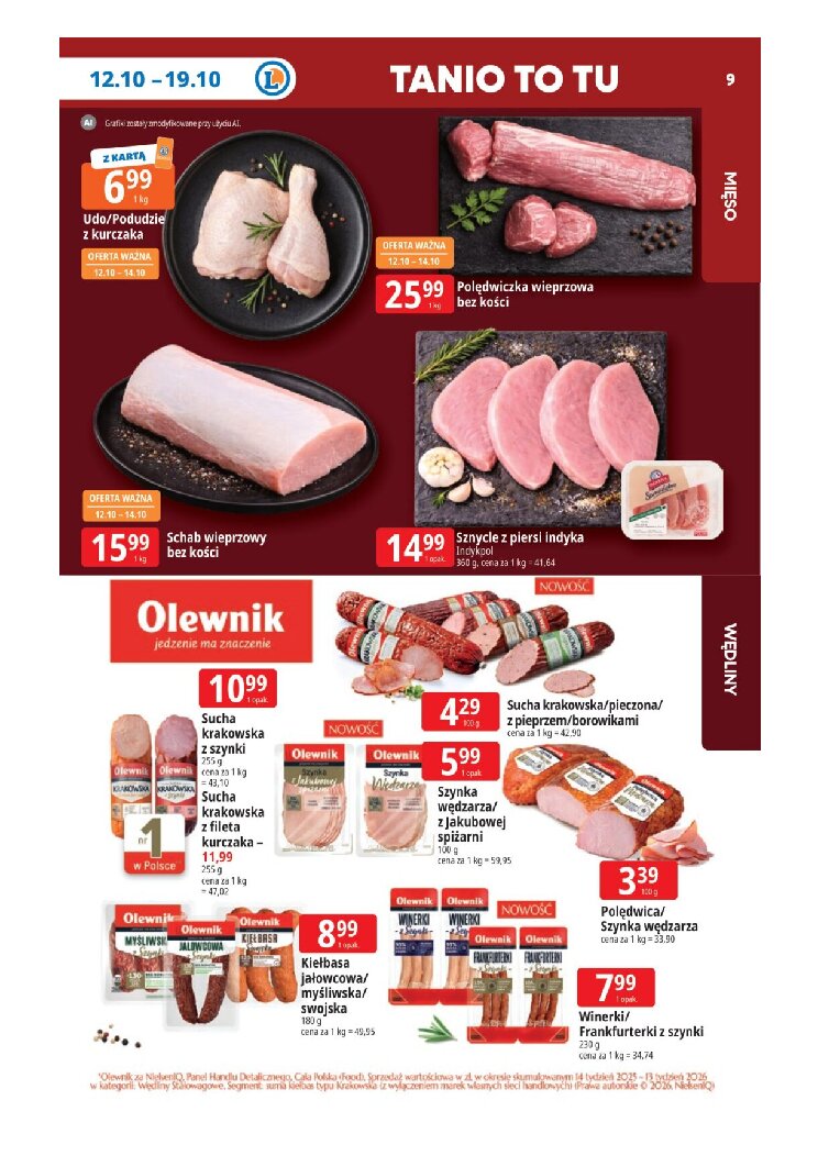 Gazetka E-leclerc 12/10/2026 – 19/10/2026 - gazetki promocyjne str. 9