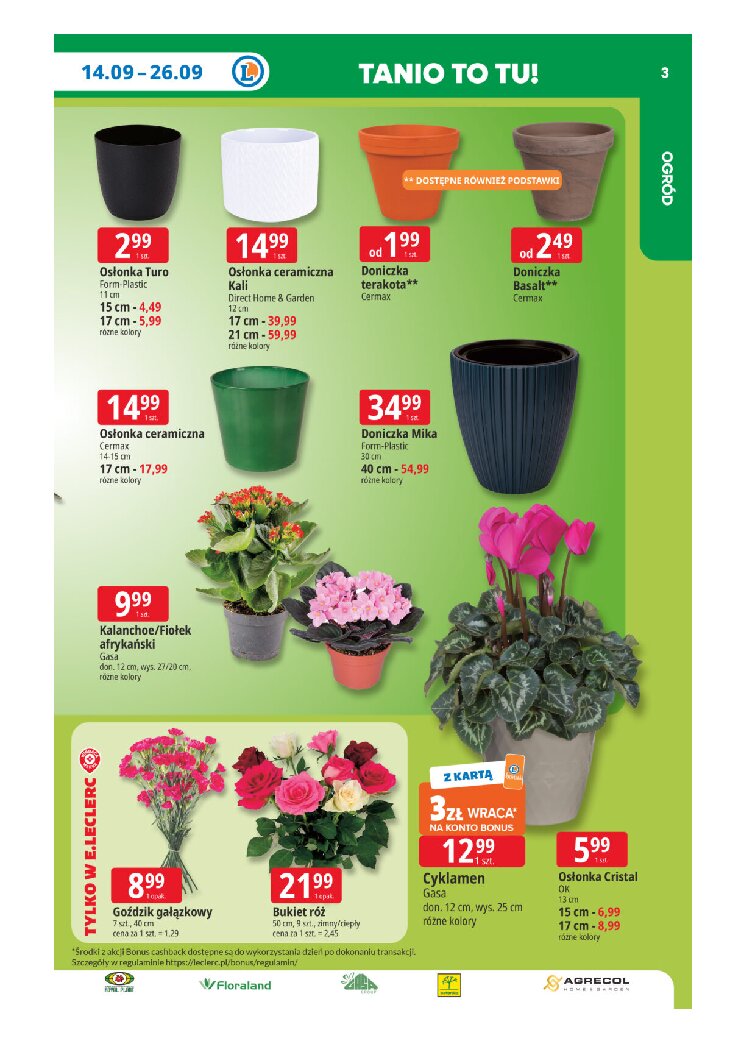 Gazetka E-leclerc 14/09/2026 – 21/09/2026 - gazetki promocyjne str. 3