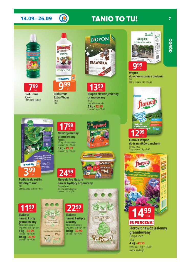 Gazetka E-leclerc 14/09/2026 – 21/09/2026 - gazetki promocyjne str. 7