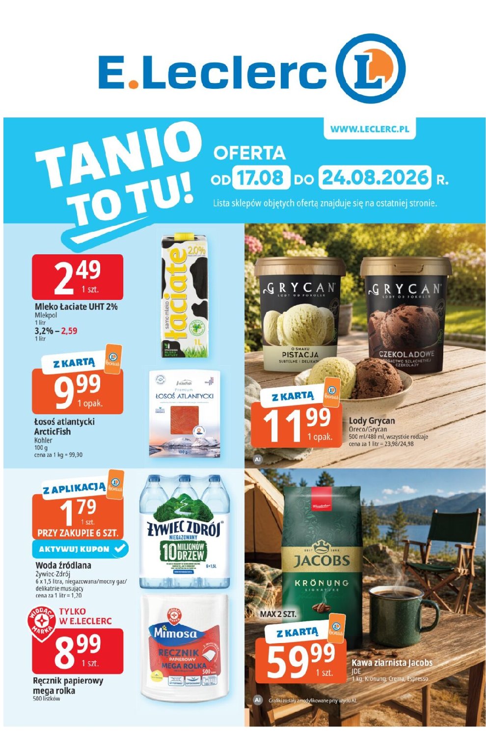 Gazetka E-leclerc 17/08/2026 – 24/08/2026