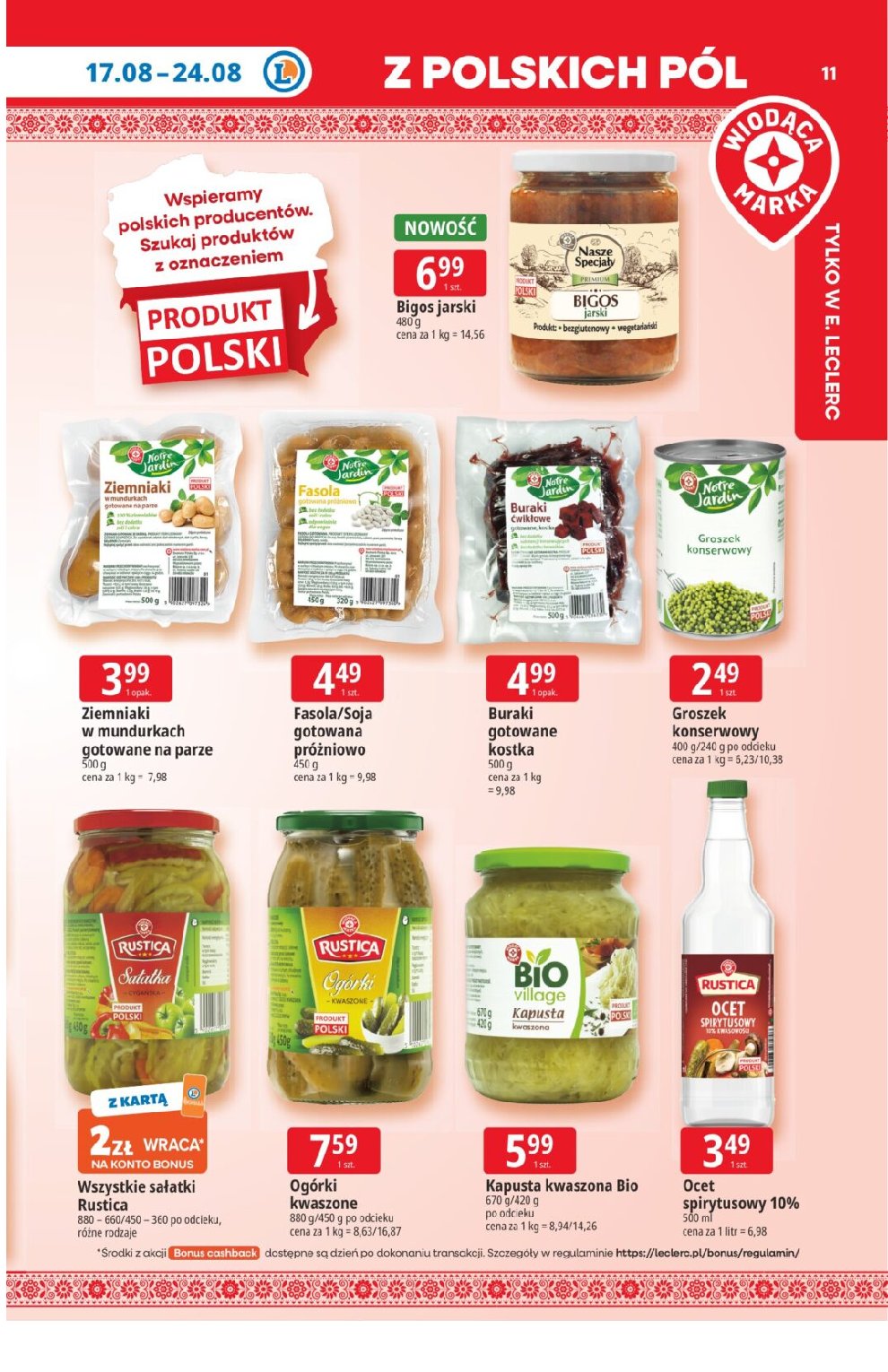 Gazetka E-leclerc 17/08/2026 – 24/08/2026 - gazetki promocyjne str. 11
