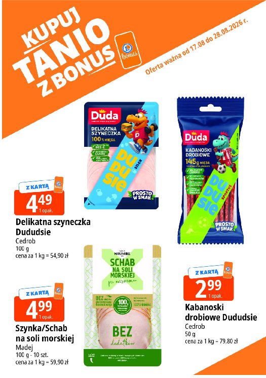 Gazetka E-leclerc 17/08/2026 – 28/08/2026 - gazetki promocyjne str. 2