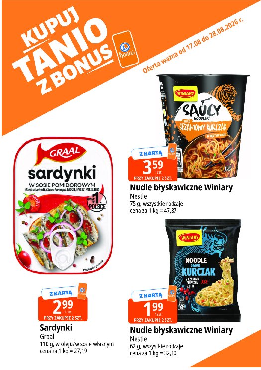 Gazetka E-leclerc 17/08/2026 – 28/08/2026 - gazetki promocyjne str. 5