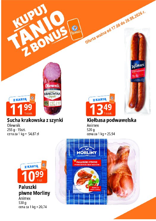 Gazetka E-leclerc 17/08/2026 – 28/08/2026 - gazetki promocyjne str. 7