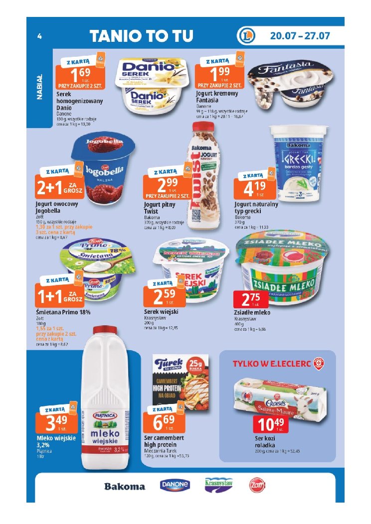 Gazetka E-leclerc 20/07/2026 – 27/07/2026 - gazetki promocyjne str. 5