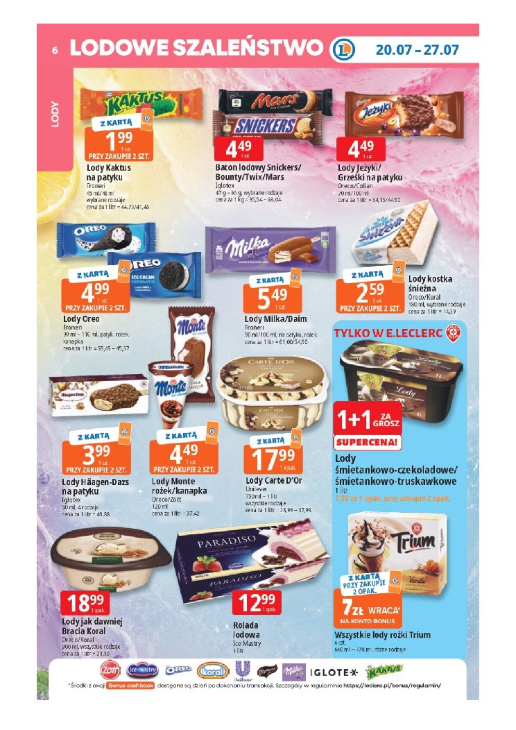 Gazetka E-leclerc 20/07/2026 – 27/07/2026 - gazetki promocyjne str. 7