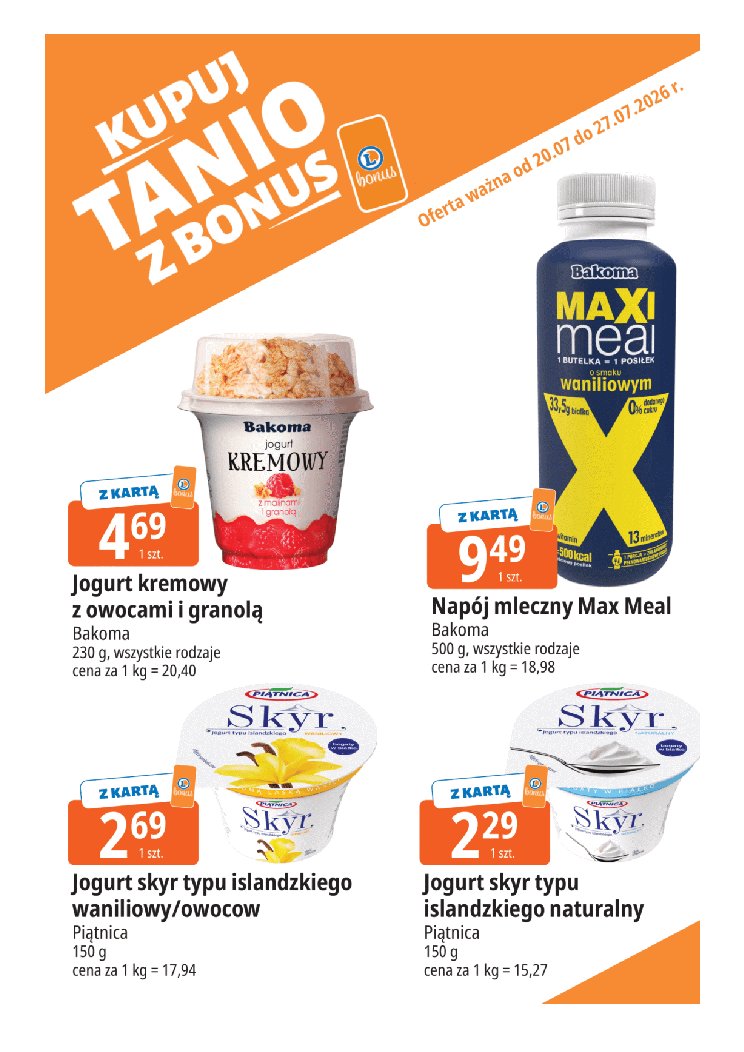 Gazetka E-leclerc 20/07/2026 – 27/07/2026 - gazetki promocyjne str. 11