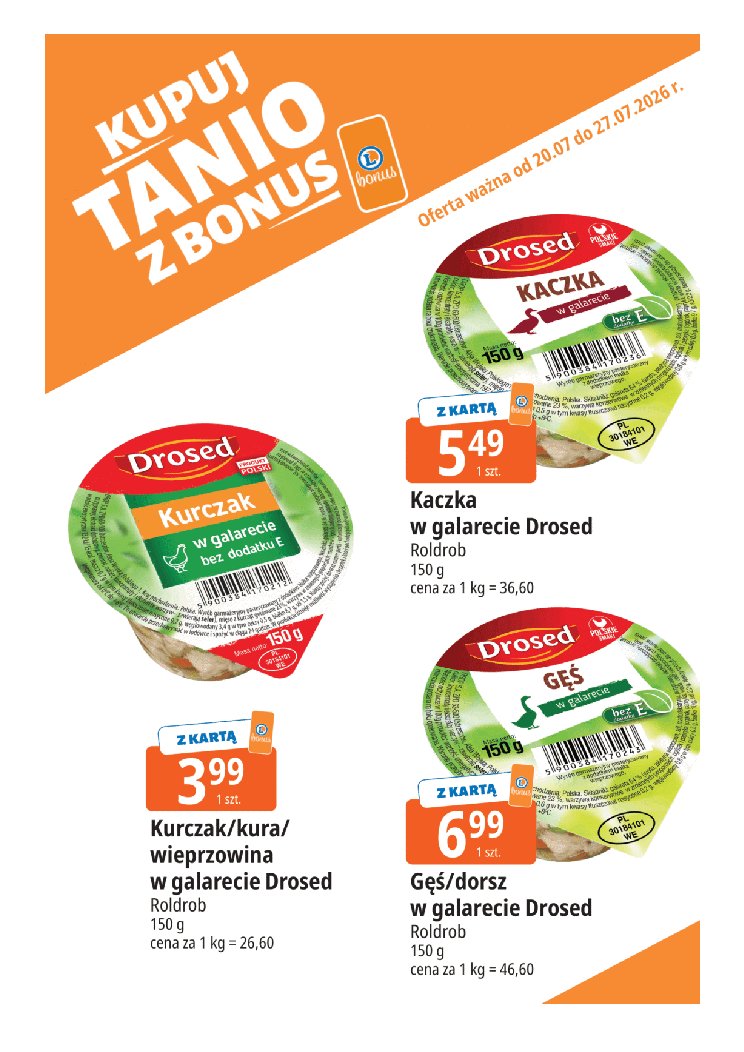 Gazetka E-leclerc 20/07/2026 – 27/07/2026 - gazetki promocyjne str. 6