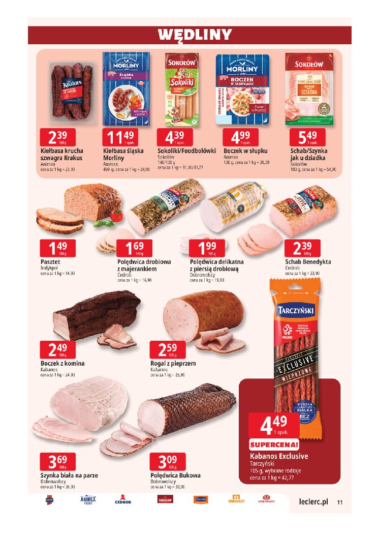 Gazetka E-leclerc 22/09/2026 – 03/10/2026 - gazetki promocyjne str. 11