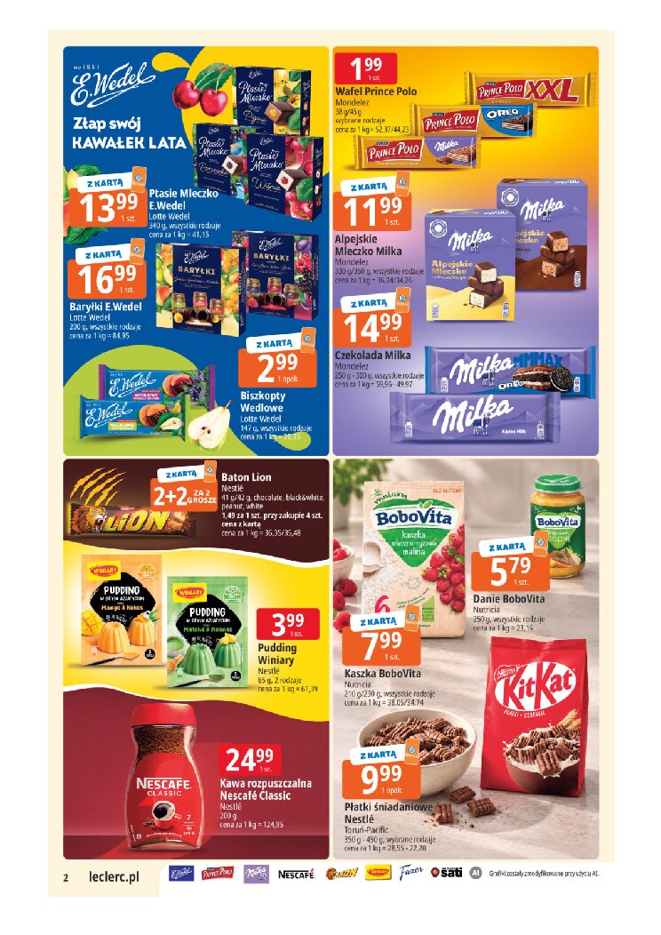 Gazetka E-leclerc 22/09/2026 – 03/10/2026 - gazetki promocyjne str. 2