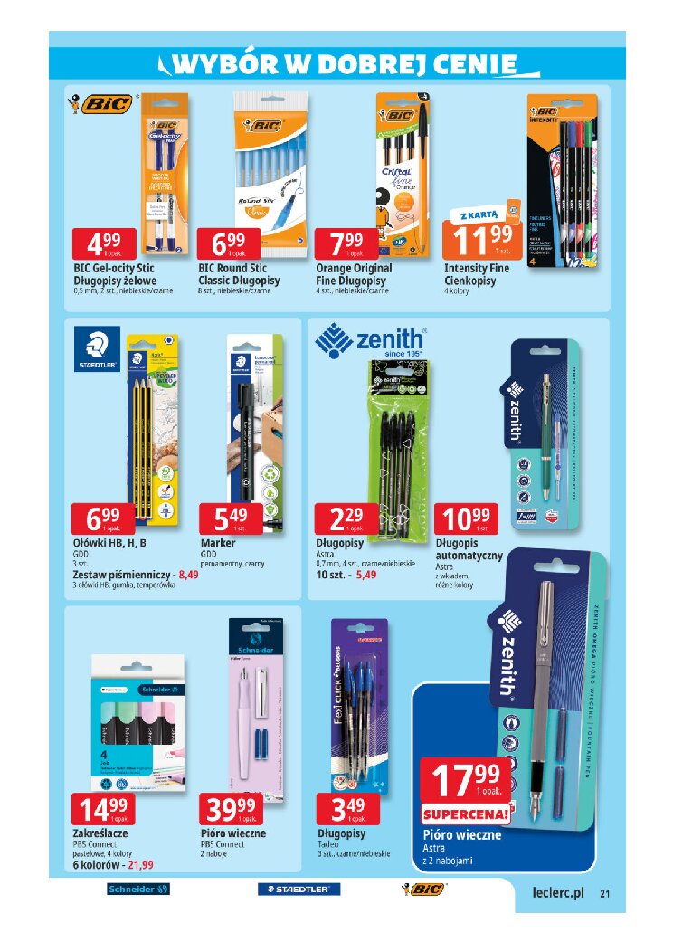 Gazetka E-leclerc 22/09/2026 – 03/10/2026 - gazetki promocyjne str. 21
