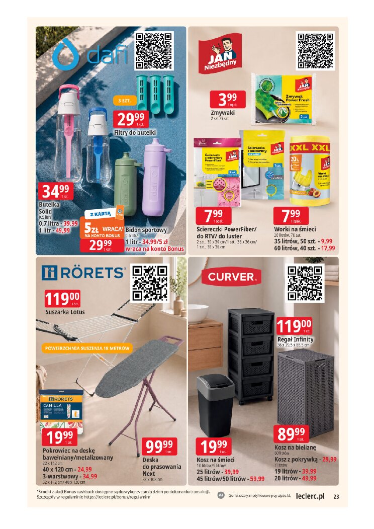 Gazetka E-leclerc 22/09/2026 – 03/10/2026 - gazetki promocyjne str. 23