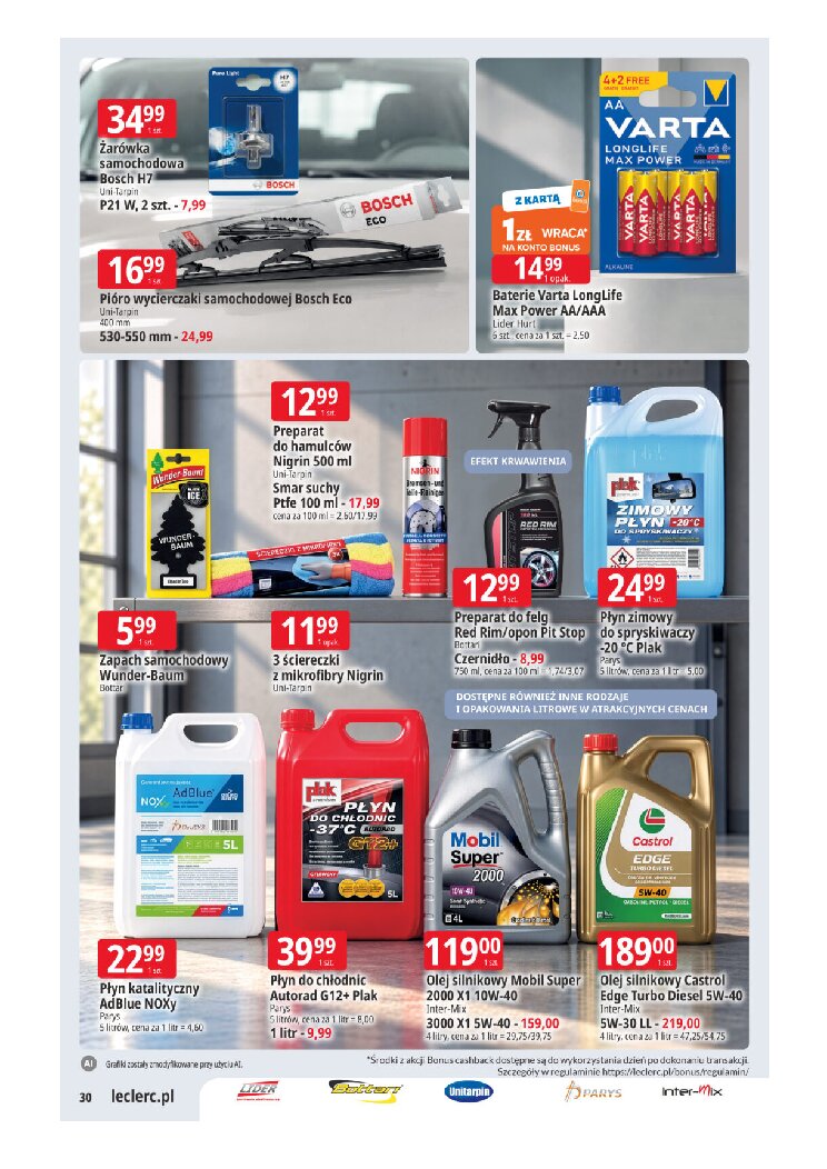 Gazetka E-leclerc 22/09/2026 – 03/10/2026 - gazetki promocyjne str. 30