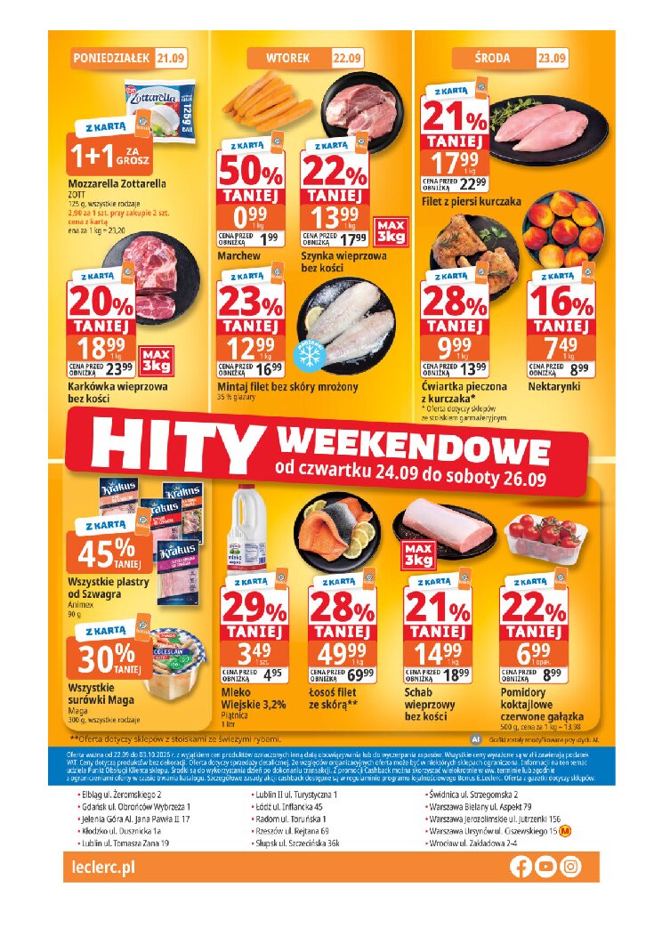 Gazetka E-leclerc 22/09/2026 – 03/10/2026 - gazetki promocyjne str. 32