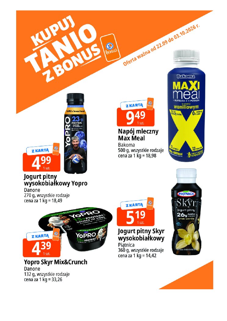 Gazetka E-leclerc 22/09/2026 – 03/10/2026 - gazetki promocyjne str. 9