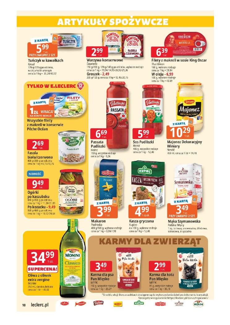 Gazetka E-leclerc 25/08/2026 – 05/09/2026 - gazetki promocyjne str. 10