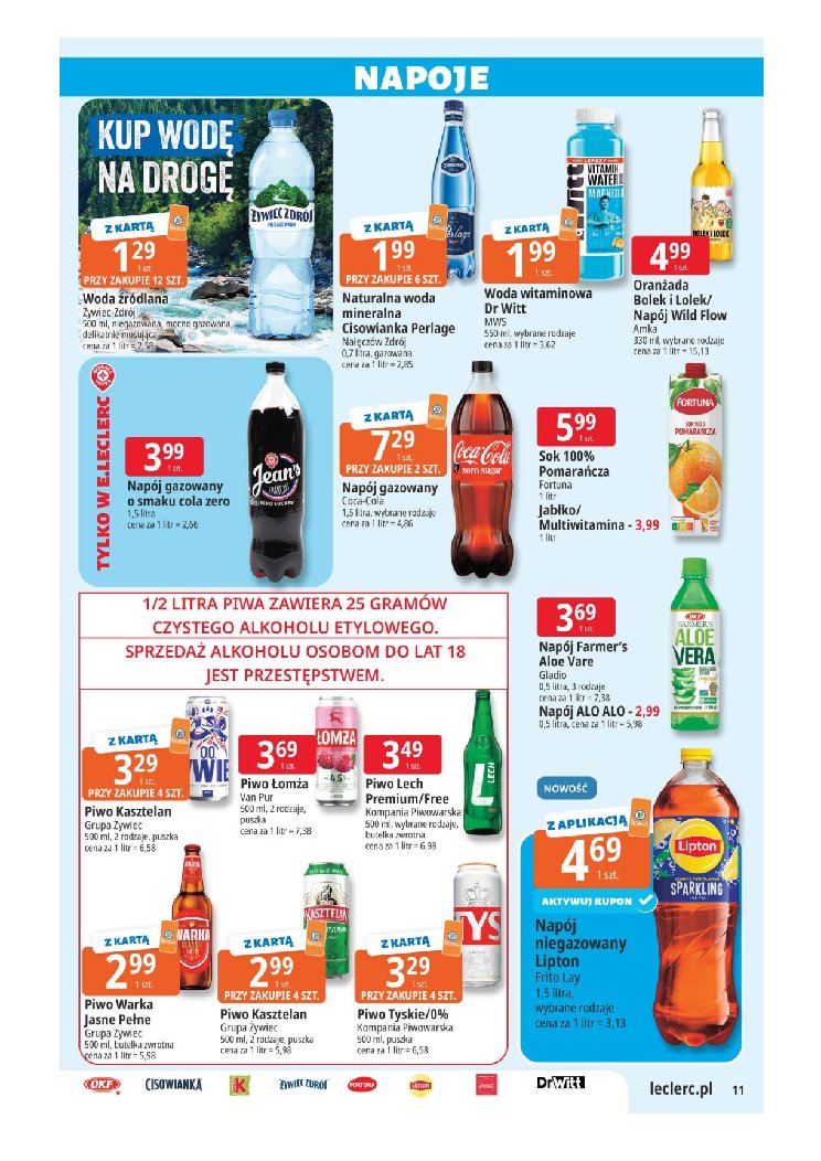 Gazetka E-leclerc 25/08/2026 – 05/09/2026 - gazetki promocyjne str. 11