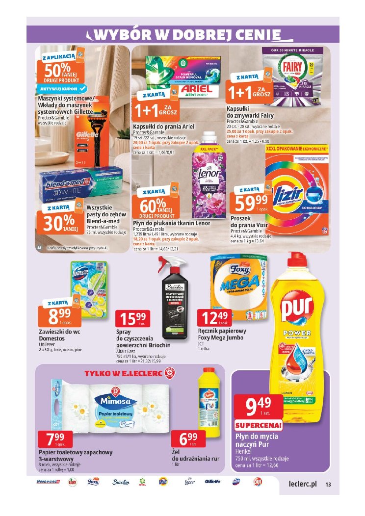 Gazetka E-leclerc 25/08/2026 – 05/09/2026 - gazetki promocyjne str. 13