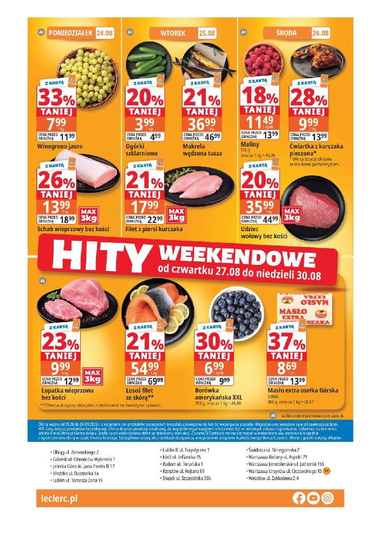 Gazetka E-leclerc 25/08/2026 – 05/09/2026 - gazetki promocyjne str. 24