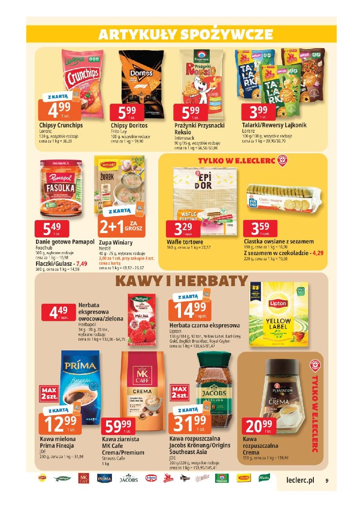 Gazetka E-leclerc 25/08/2026 – 05/09/2026 - gazetki promocyjne str. 9