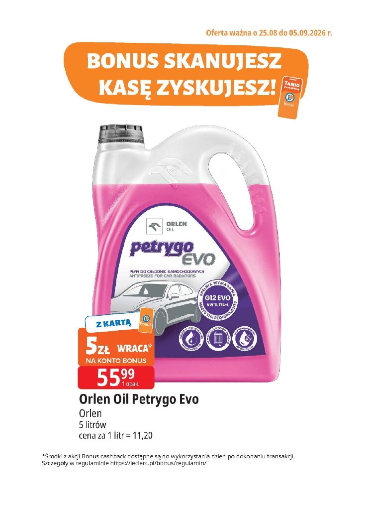 Gazetka E-leclerc 25/08/2026 – 05/09/2026