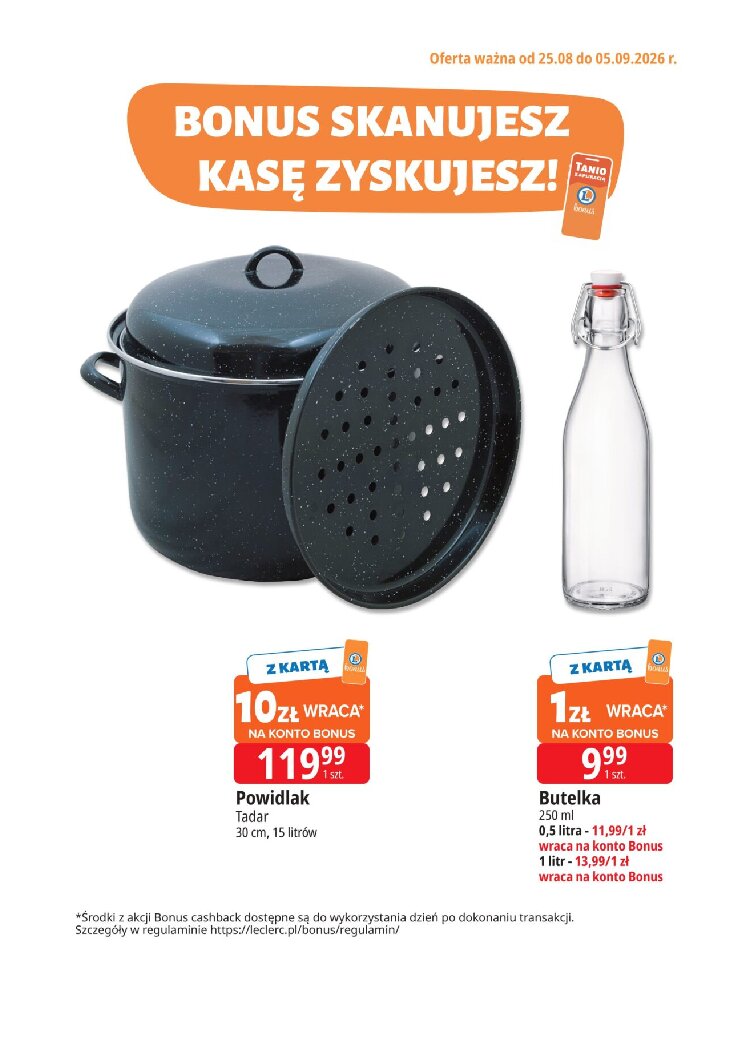 Gazetka E-leclerc 25/08/2026 – 05/09/2026 - gazetki promocyjne str. 3