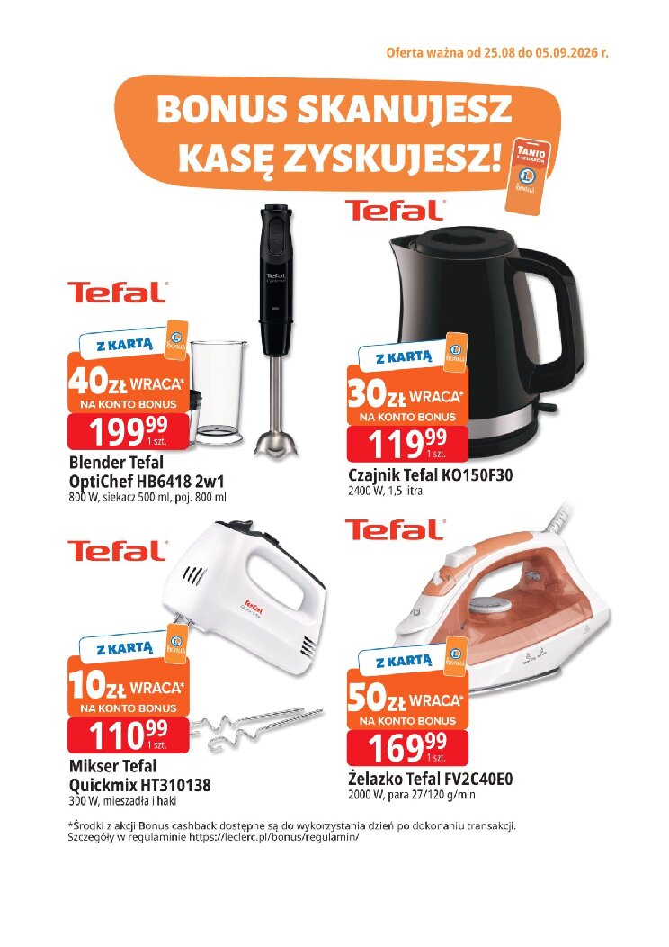 Gazetka E-leclerc 25/08/2026 – 05/09/2026 - gazetki promocyjne str. 6