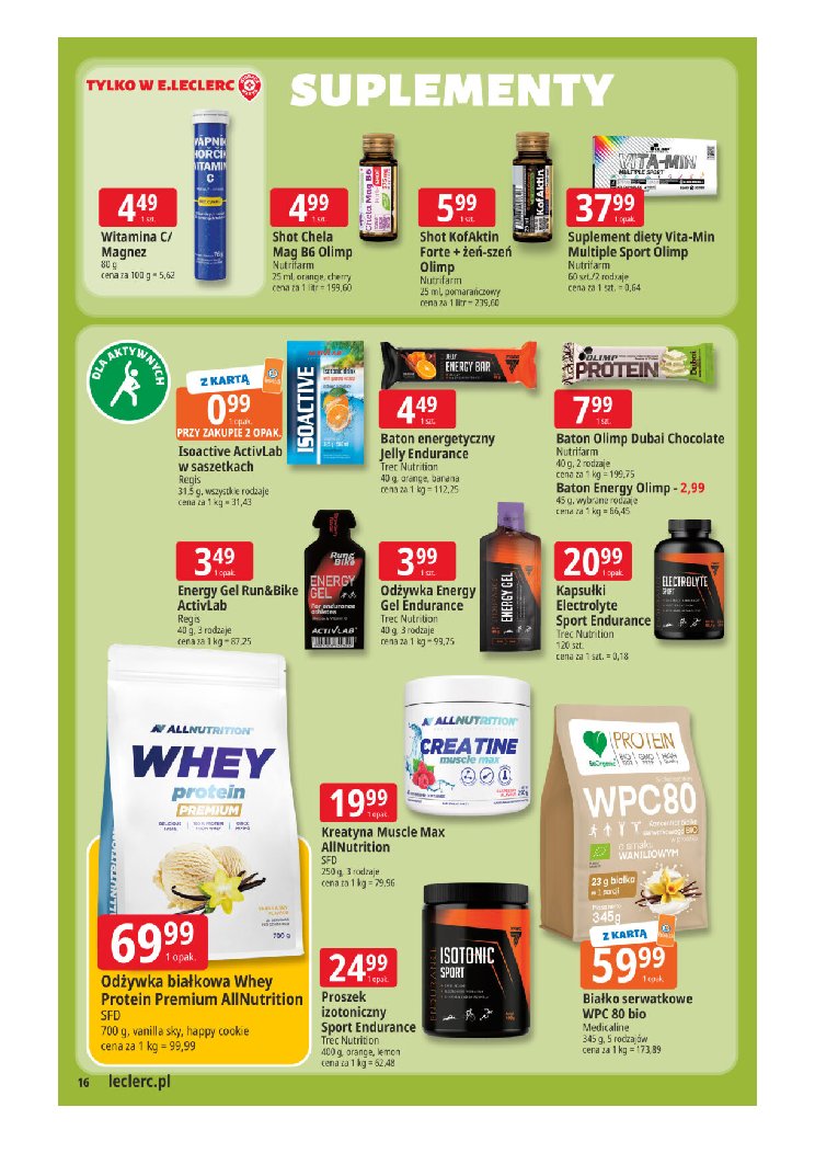 Gazetka E-leclerc 28/07/2026 – 08/08/2026 - gazetki promocyjne str. 16