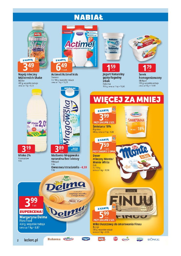 Gazetka E-leclerc 28/07/2026 – 08/08/2026 - gazetki promocyjne str. 2