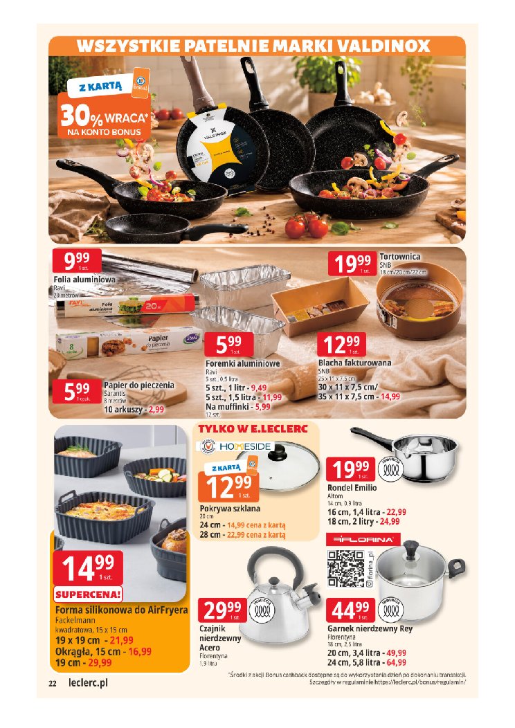 Gazetka E-leclerc 28/07/2026 – 08/08/2026 - gazetki promocyjne str. 22