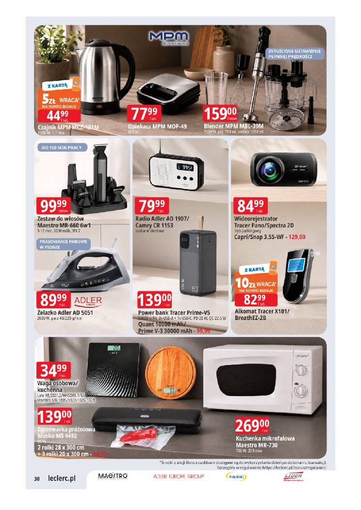 Gazetka E-leclerc 28/07/2026 – 08/08/2026 - gazetki promocyjne str. 30