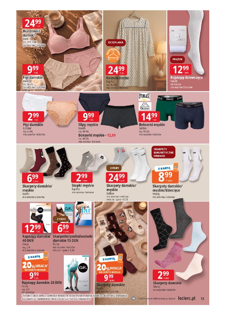 Gazetka E-leclerc 29/09/2026 – 10/10/2026 - gazetki promocyjne str. 13