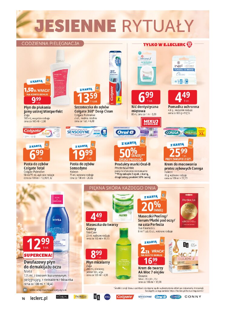Gazetka E-leclerc 29/09/2026 – 10/10/2026 - gazetki promocyjne str. 16