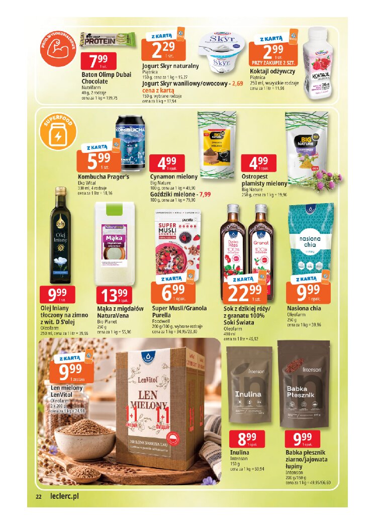 Gazetka E-leclerc 29/09/2026 – 10/10/2026 - gazetki promocyjne str. 22